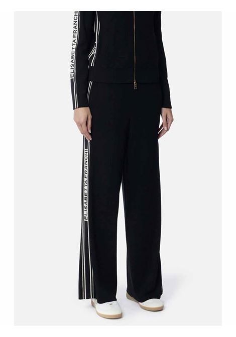 pantalone con bande ELISABETTA FRANCHI | Pantaloni | KP65S51E2685